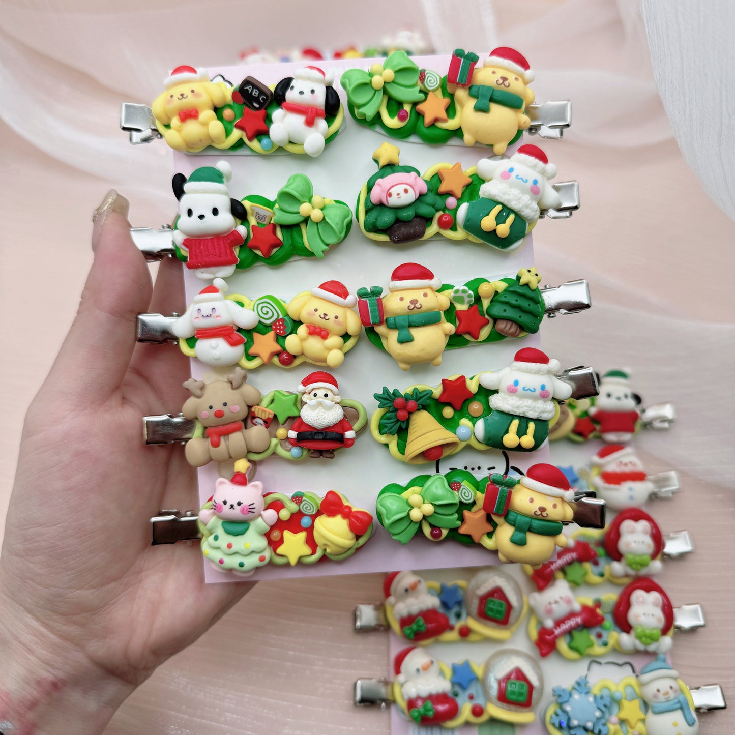 Christmas Hair Clips(random 1)