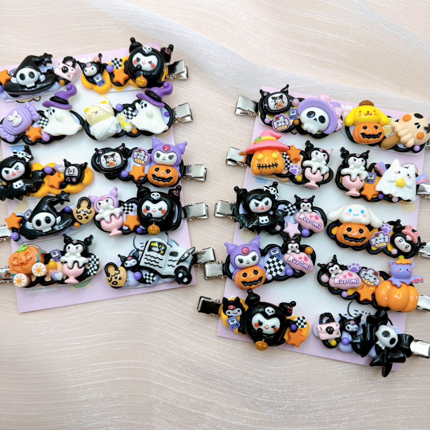 Spooky Hair Clips(Random 1)