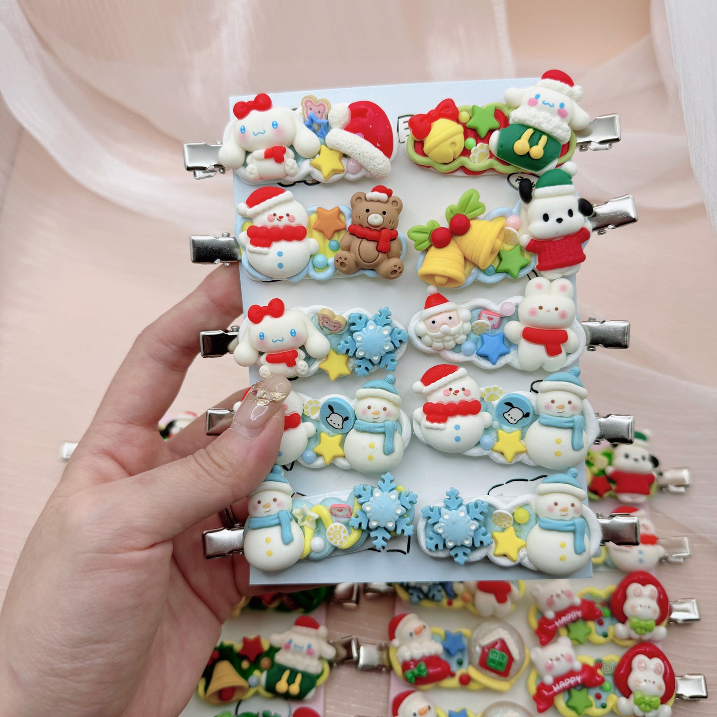 Christmas Hair Clips(random 1)