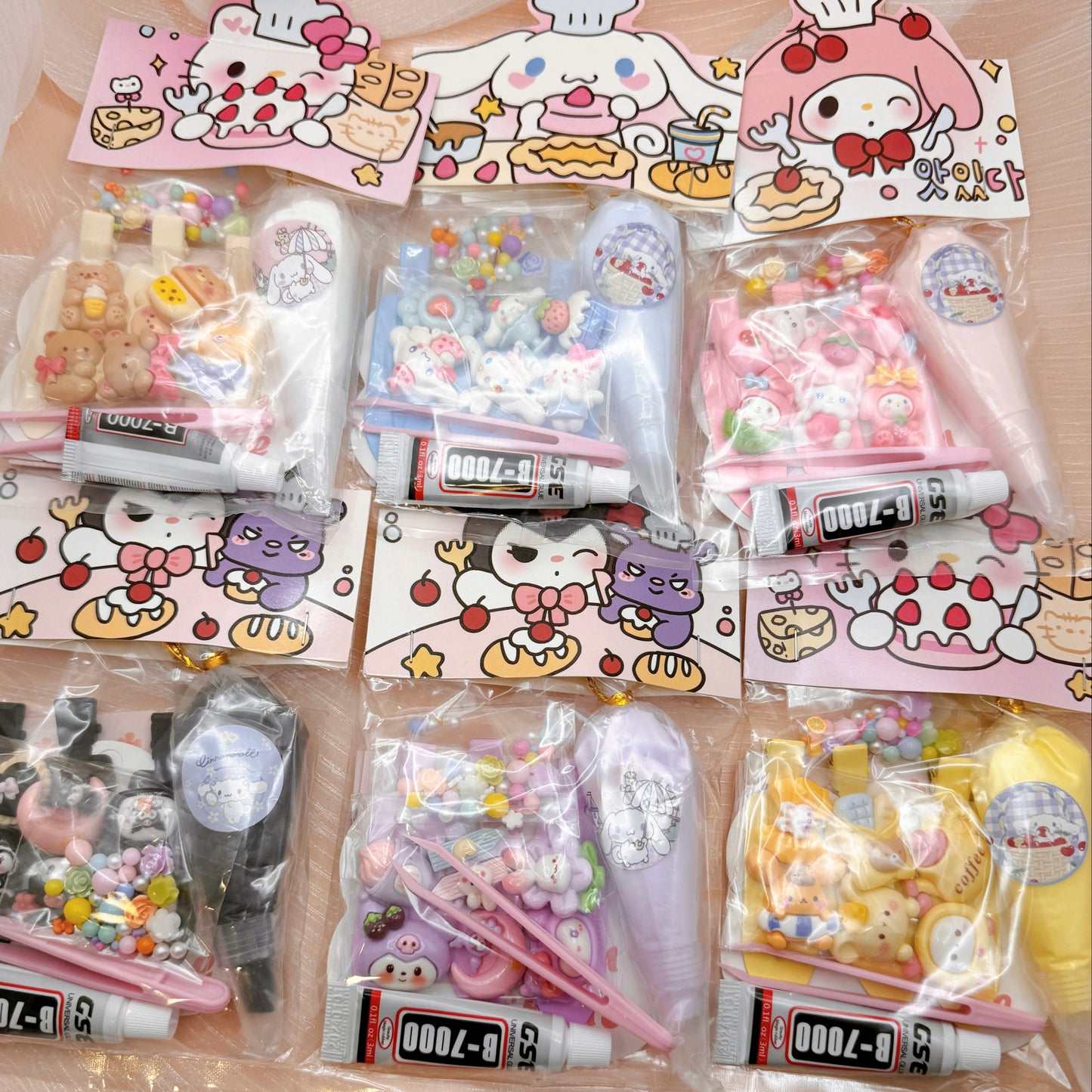 Decoden Hair Clips DIY Kit