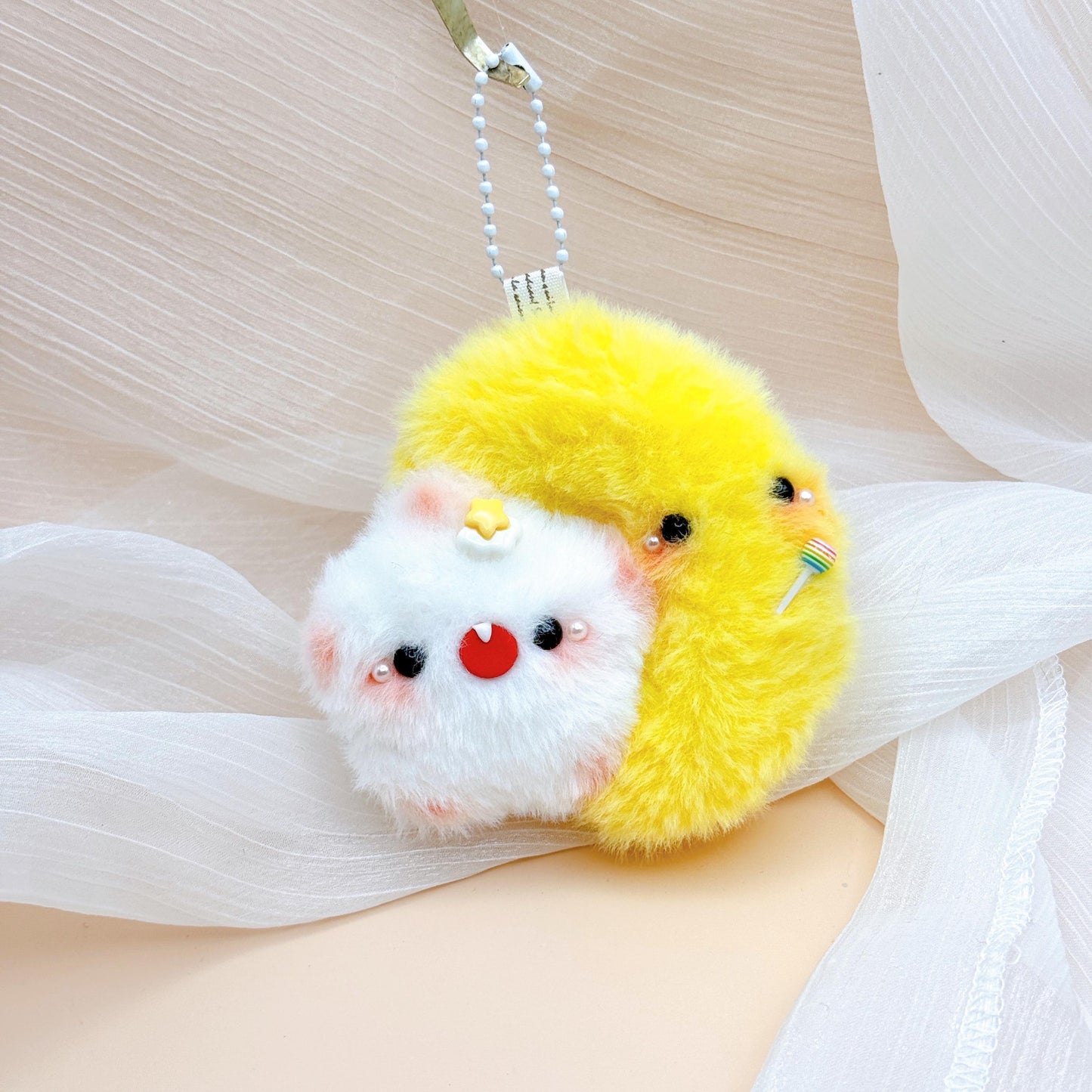 Handmade Kawaii Plush Keychain/Ornament