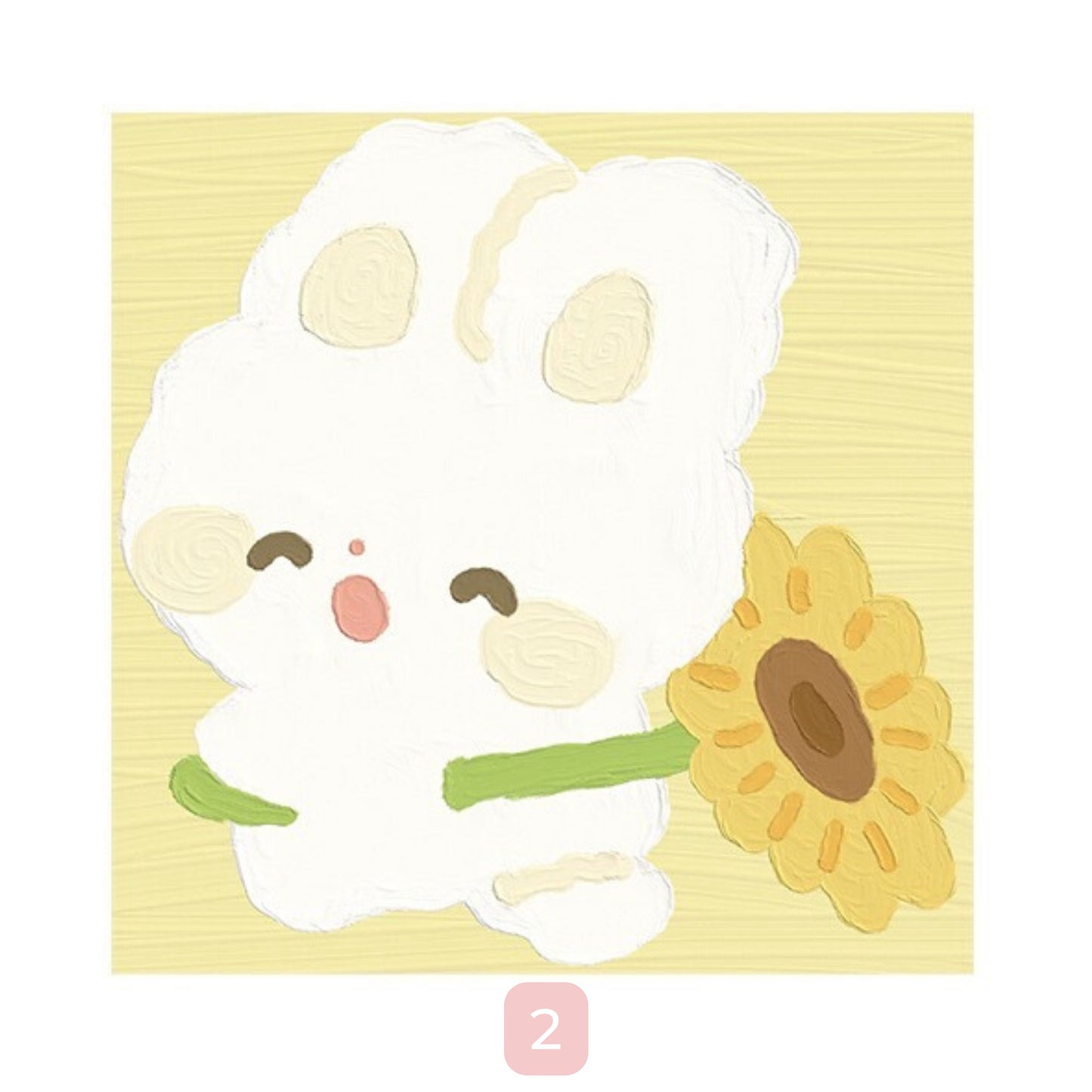 Oil Painting Cartoon Animal Sticky Notes, Study and Office Supplies, Kawaii Stationery, Memo Pad, To Do List, Check List, 80 Pages
