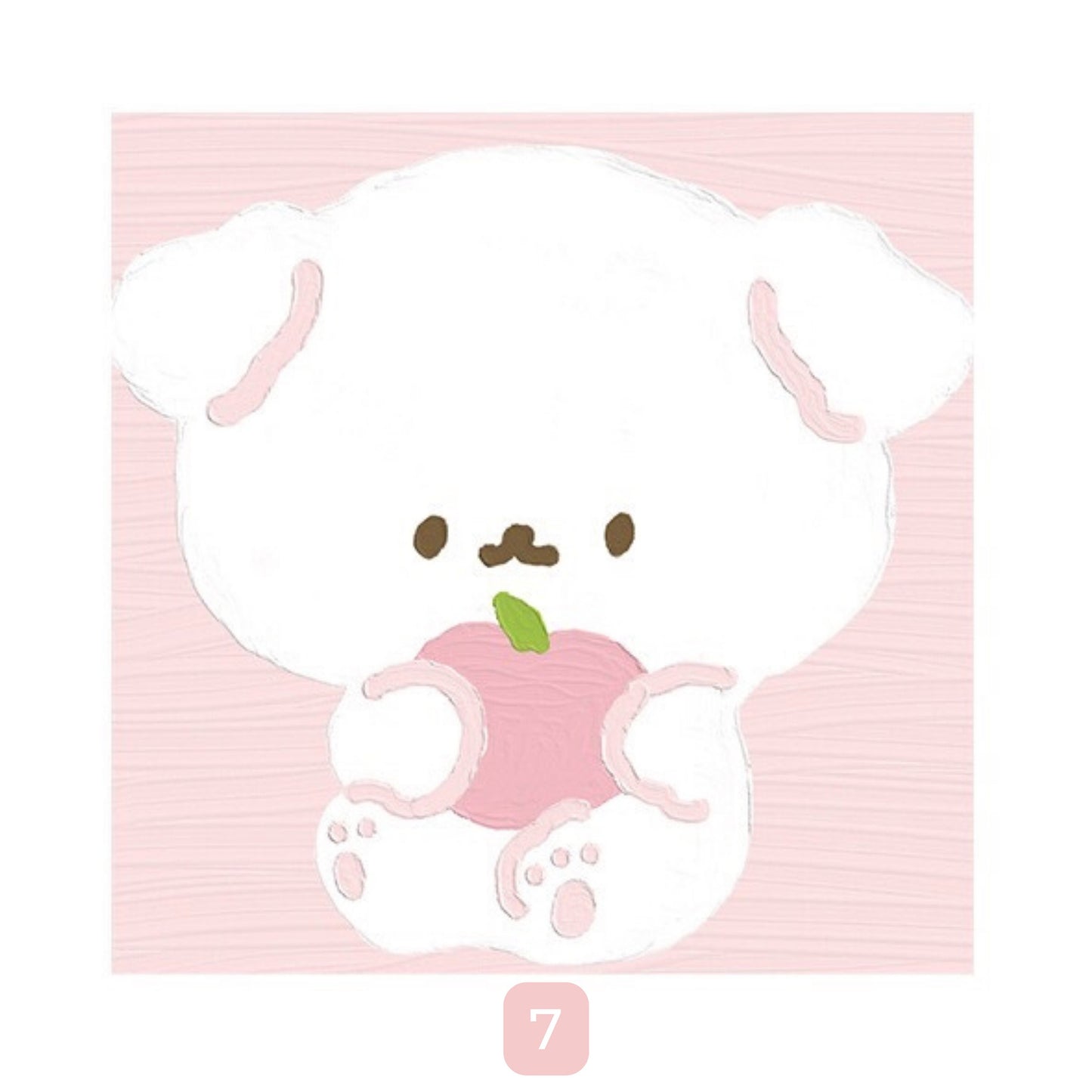 Oil Painting Cartoon Animal Sticky Notes, Study and Office Supplies, Kawaii Stationery, Memo Pad, To Do List, Check List, 80 Pages