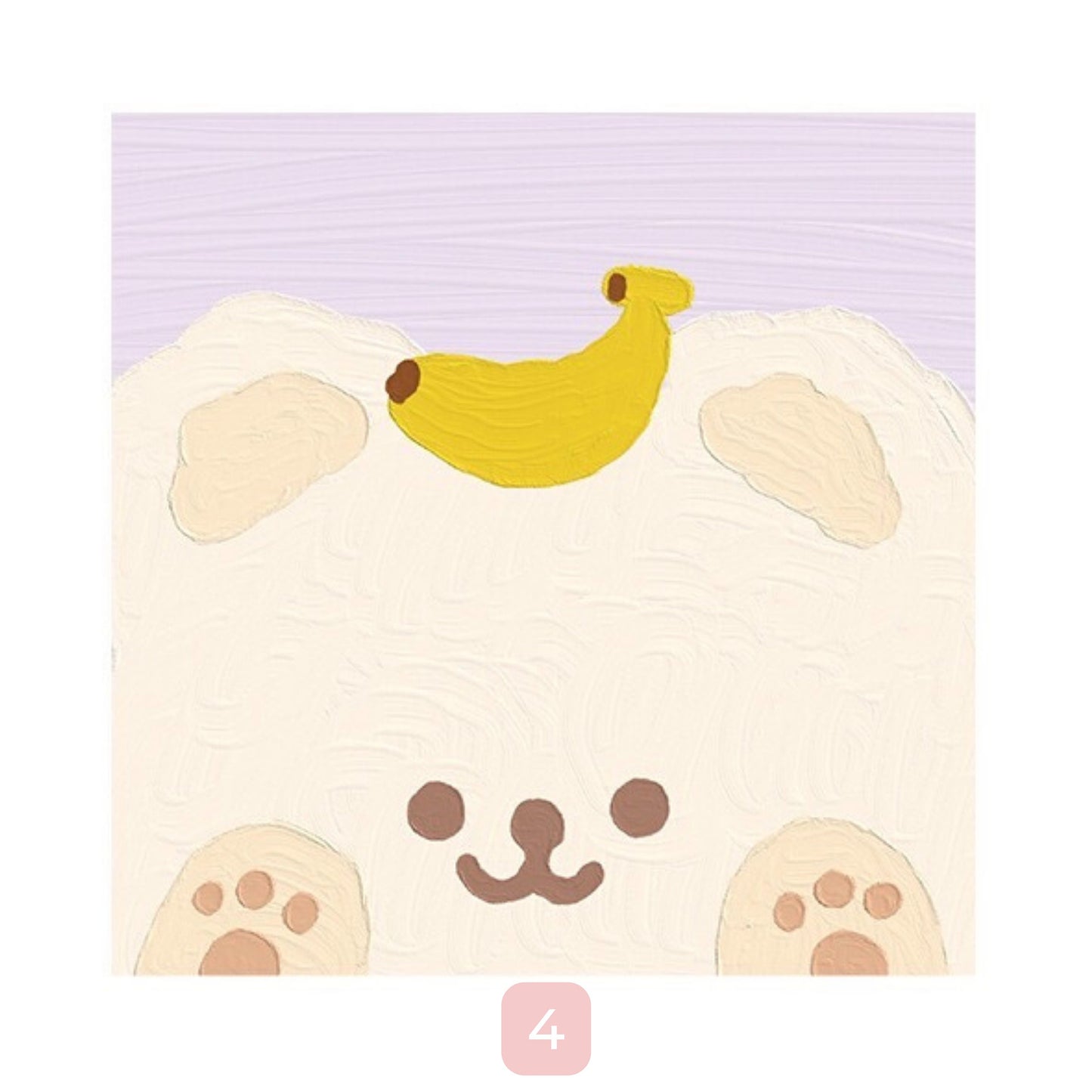 Oil Painting Cartoon Animal Sticky Notes, Study and Office Supplies, Kawaii Stationery, Memo Pad, To Do List, Check List, 80 Pages